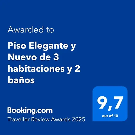 Lägenhet Piso Elegante Y Nuevo De 3 Y 2 Banos